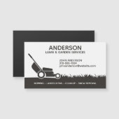 Carte de visite magnétique de nettoyage Home & Off (Devant / Derrière)