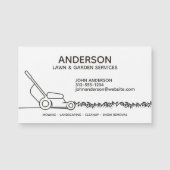 Carte de visite magnétique de nettoyage Home & Off (Devant)