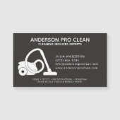 Carte de visite magnétique de nettoyage Home & Off (Devant)