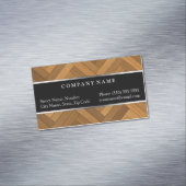 Carte de visite magnétique de plancher de parquet (In Situ)