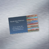 carte de visite magnétique de professeur (In Situ)