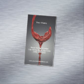 Carte de visite magnétique de vin (In Situ)