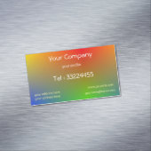 Carte De Visite Magnétique Dégradé rétrograde (In Situ)