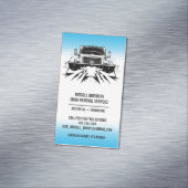 Carte De Visite Magnétique Déneigement (In Situ)