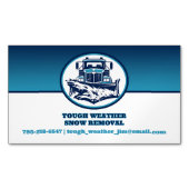Carte De Visite Magnétique Déneigement (devant)