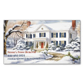 Carte De Visite Magnétique Déneigement (devant)