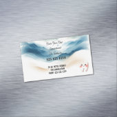 Carte De Visite Magnétique Dentist Nomination Whimsical (In Situ)