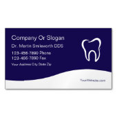 Carte De Visite Magnétique Dentiste (devant)
