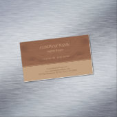 Carte De Visite Magnétique Design tendance en bois (In Situ)