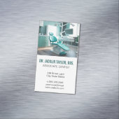 Carte De Visite Magnétique Directeur du bureau dentaire | Santé (In Situ)