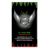 Carte De Visite Magnétique DJ Night Club (devant Vertical)