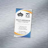 Carte De Visite Magnétique Docteur | Pratique MD | Optométriste (In Situ)