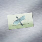 Carte De Visite Magnétique Dragonard bleu (In Situ)