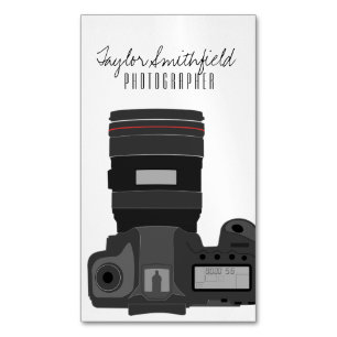 Carte De Visite Magnétique DSLR photo