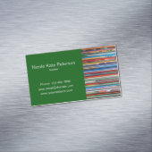 carte de visite magnétique du professeur (In Situ)