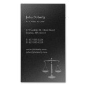 Carte De Visite Magnétique Échelles de justice | Procureur (devant Vertical)