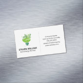 Carte De Visite Magnétique Eco City | Ampoule électrique (In Situ)