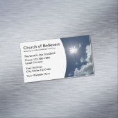 Carte De Visite Magnétique Église Et Prière (In Situ)