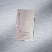 Carte De Visite Magnétique Élégant glamour professionnel (In Situ)