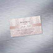 Carte De Visite Magnétique Élégante élégance professionnelle chic glitterie (In Situ)