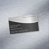 Carte de visite magnétique en acier inoxydable noi (In Situ)