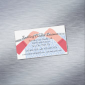 Carte De Visite Magnétique Enseignant tricot et Crochet (In Situ)