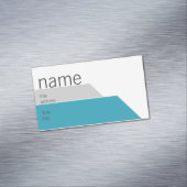 Carte De Visite Magnétique Ensembles graphiques modernes d'affaires (In Situ)