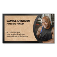 Entraîneur Personnel de Fitness Rustic Kraft Photo