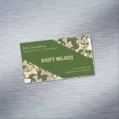 Carte De Visite Magnétique entreprise de conception d'os de chien Stationery  (In Situ)