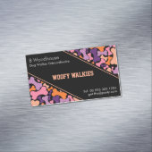 Carte De Visite Magnétique entreprise de conception d'os de chien Stationery  (In Situ)