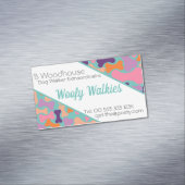 Carte De Visite Magnétique entreprise de conception osseuse de chien (In Situ)