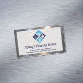 Carte De Visite Magnétique Entretien de la maison services propres (In Situ)