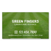 Carte De Visite Magnétique Entretien de la pelouse et Landscaping professionn (devant)