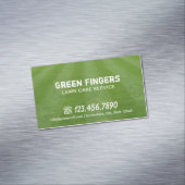 Carte De Visite Magnétique Entretien de la pelouse et Landscaping professionn (In Situ)