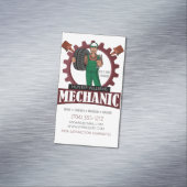 Carte De Visite Magnétique Entretien du moteur de réparation automobile (In Situ)