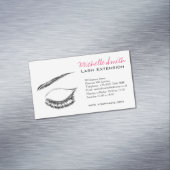 Carte De Visite Magnétique Eye Sketch Mascara Lash Extension (In Situ)