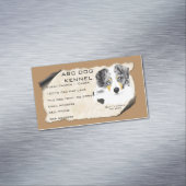 Carte de visite magnétique fait sur commande de (In Situ)