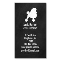Fancy Toy Poodle Chien Silhouette Vertical