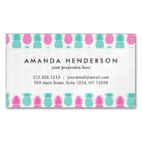 Fille rose Turquoise à ananas Motif