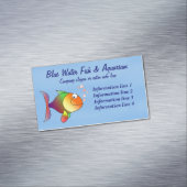 Carte De Visite Magnétique Fish Aquarium Business (In Situ)