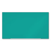 Carte De Visite Magnétique Flat Teal Background Texture  (devant)