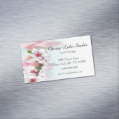 Carte De Visite Magnétique Fleurs de cerisiers (In Situ)