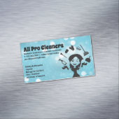 Carte De Visite Magnétique Fournitures de nettoyage de jonglage ménagé (In Situ)