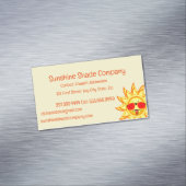 Carte De Visite Magnétique Fun Trop chaud soleil ombrage Aveugle (In Situ)