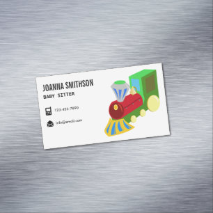 Carte De Visite Magnétique Garde d'enfants Gardergarten Babysitter