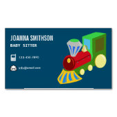 Carte De Visite Magnétique Garde d'enfants Gardergarten Babysitter (devant)