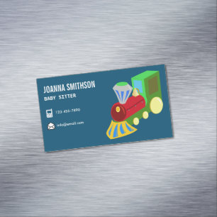 Carte De Visite Magnétique Garde d'enfants Gardergarten Babysitter