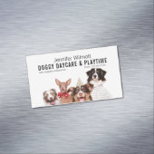 Carte De Visite Magnétique Garderie Doggy (In Situ)