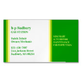 Carte De Visite Magnétique Gare (devant)