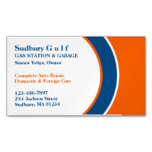 Carte De Visite Magnétique Gare (devant)